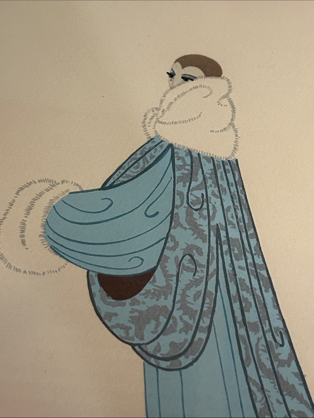Erte Elegance Limited edition fashion lithograph signed and numbered please read - Picture 2 of 15